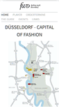 Mobile Screenshot of fashion-week-duesseldorf.net