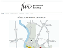 Tablet Screenshot of fashion-week-duesseldorf.net